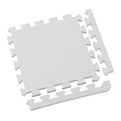 【新生活家】2cm厚防護巧拼地墊-莫蘭迪五色任選32x32x2cm (48片)莫蘭迪灰(隨貨贈嬰兒中性洗衣精1000ml)   莫蘭迪灰