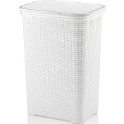 《KELA》Brasilia洗衣籃 | 衣物籃 髒衣籃 玩具收納籃 - 白