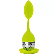 《ibili》濾茶器 香料球 茶具 | 單葉漂浮濾茶器(綠) 單葉漂浮濾茶器(綠)