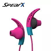 【出清品】SpearX S1 運動專屬音樂耳機 輕盈桃紅