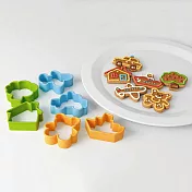 《tescoma》PP掛環餅乾切模6件 | 餅乾模 餅乾壓模 烘焙點心 - 男孩