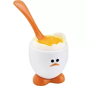 《EXCELSA》附匙造型蛋杯(蛋頭人) | 雞蛋杯 蛋托 早午餐 餐具