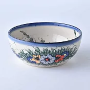 波蘭陶 藤蔓隨花系列 沙拉碗 18cm 波蘭手工製