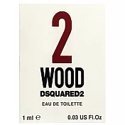 DSQUARED2 WOOD 天性２ 男性淡香水針管1ml