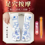 CS22 足底穴位襪+點穴棒 37碼