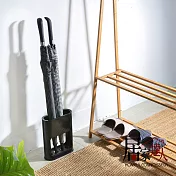 【居家達人】簡約系傘具收納架/傘架/傘桶/瀝水架 黑色