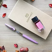 (免費客製化)HAPPYMT開心鋼筆 筆尖-F 薰衣紫