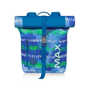 Tiger Family MAX捲式後背包- 活力靚藍