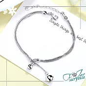 【伊飾童話】清新鈴鐺*韓風簡約銅電鍍手鍊