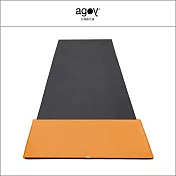 【agoy】Gecko Zero Mini 瑜伽手巾 沙漠橘
