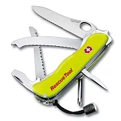 VICTORINOX 瑞士維氏13用救生瑞士刀 破窗器/安全帶切割刀 - 螢光黃 (0.8623.MWN)