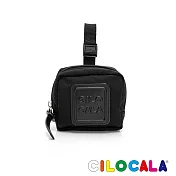 CILOCALA 亮彩尼龍防潑水BLACKY可扣式零錢包