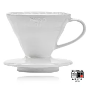 HARIO V60白色02磁石濾杯