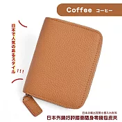 【DR.Story】美國好評摺疊隨行防盜零錢包皮夾 (防盜錄、錢包、短夾、旅遊配件、RFID)  Coffee