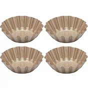 《KitchenCraft》Paul不沾迷你水果塔模4入 | 點心烤模 - 6.5cm