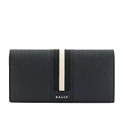 BALLY TALIRO防刮牛皮對開長夾 (藍色)