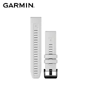 GARMIN QuickFit 22mm 大理石白矽膠錶帶 大理石白