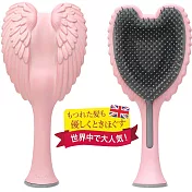 英國天使梳Tangle Angel美髮梳ANGEL 2.0魔髮梳子(適中長髮量多/抗靜電/抑菌;可站立;乾濕兩用) 珠光白  珠光白