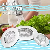 7.2cm&9cm&11.5cm 廚房水槽衛浴排水孔專用不鏽鋼濾網(10入) 9cm