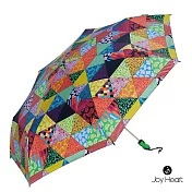 Joy Heart｜三折碳纖維超輕傘快乾傘布 拼布花