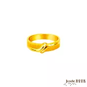 J’code真愛密碼金飾 攜手未來黃金女戒指