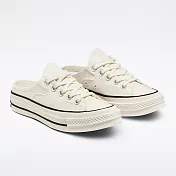 CONVERSE CHUCK 70 MULE SLIP 休閒鞋 穆勒鞋 男鞋 女鞋 米白色 US3 白