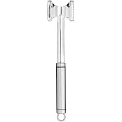 《KitchenCraft》不鏽鋼雙面肉錘 | 錘肉 拍肉 斷筋斷肉鬆肉 嫩肉鎚 鬆肉器 不鏽鋼雙面肉錘