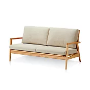 【DAIMARU】VITZ比茨赤樺木2.5人座沙發-4色可選 象牙白布座墊