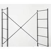 【MUJI 無印良品】SUS追加用側片/深灰/小高83cm用