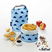Roll’eat桶裝食物袋-悠遊小藍鯨
