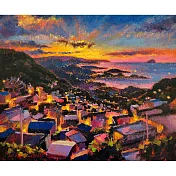 【玲廊滿藝】盧來全-山城的音符56.5x49x4.5cm