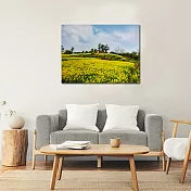 【御畫房】油菜花 國家一級畫師手繪油畫60×80cm VF-02 (客製商品)