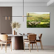 【御畫房】春風得意 國家一級畫師手繪油畫60×90cm VF-12 (客製商品)