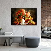 【御畫房】花開吉祥之二 國家一級畫師手繪油畫60×90cm VF-20 (客製商品)