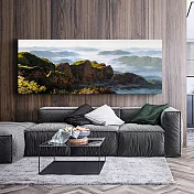 【御畫房】黃山雲海 國家一級畫師手繪油畫60×120cm VF-53 (客製商品)