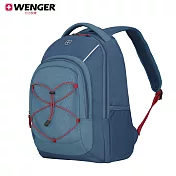 Wenger Mars 16吋電腦後揹包(33*46*24)黑/淺藍 611987/611988 淺藍