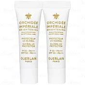 【即期良品】GUERLAIN 嬌蘭 蘭鑽氧蘊極光白金隔離乳 SPF50 PA+++(3ml)*2(公司貨)