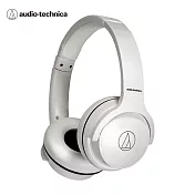 鐵三角 ATH-S220BT 無線耳罩式耳機 白色