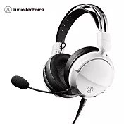 鐵三角 ATH-GL3 遊戲專用耳機麥克風組 白色