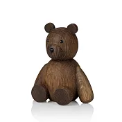 Lucie Kaas Teddy 泰迪熊手工木偶 (煙燻橡木、大)