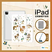 【Knocky原創聯名】iPad mini 6 保護殼『花開虎貴』 Astrid W 阿脆 畫作 右側內筆槽（筆可充電）