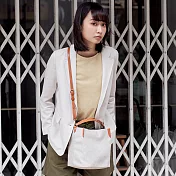 ZODENCE DION德國帆布方型水桶包 貴族灰