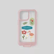 bitplay iPhone 13 Pro Max Wander Case隨行手機殼附貼紙 淺粉紅