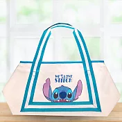 【Disney 迪士尼】迪士尼卡通造型手提袋（附贈斜背袋） 史迪奇
