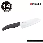 【KYOCERA】日本京瓷 color系列陶瓷刀14cm(顏色任選)(原廠總代理)  黑色