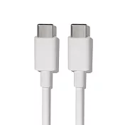 Google 原廠 USB-C 轉 USB-C 連接線 - 1公尺 (密封袋裝)  白色