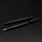 (免費客製化)HAPPYMT開心鋼筆 極黑 筆尖-F 極黑