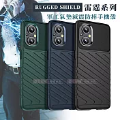 RUGGED SHIELD 雷霆系列 OPPO Reno8 Z/Reno7 Z 5G 軍工氣墊減震防摔手機殼 經典黑