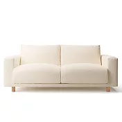 【MUJI 無印良品】沙發本體 /2.5人座/羽毛獨立筒(布套、沙發腳需另購)