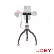 JOBY PodZilla 腳架套組(M/灰) 手機直播套組含手機夾-JB01731 [公司貨]
